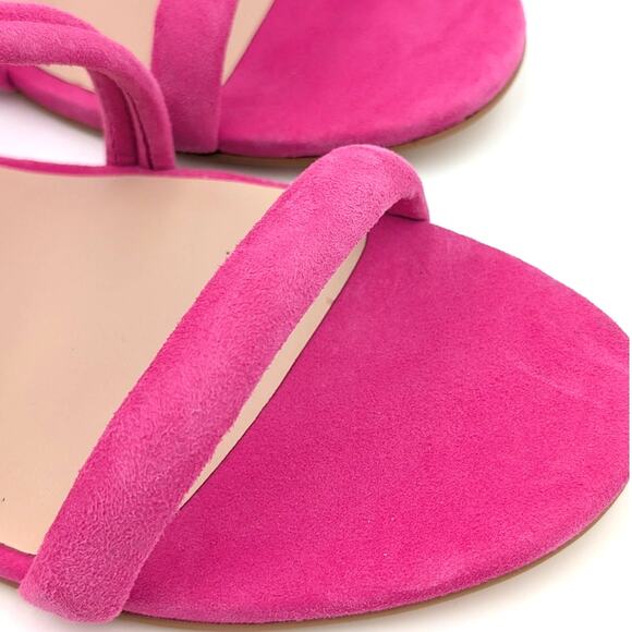 Stuart Weitzman Twist Knot Slip-On Flat Sandal Women's Peonia Size US9B EU39.5 - Picture 12 of 12